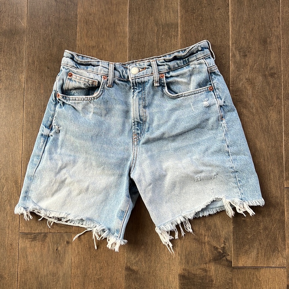 Zara blue Jean shorts